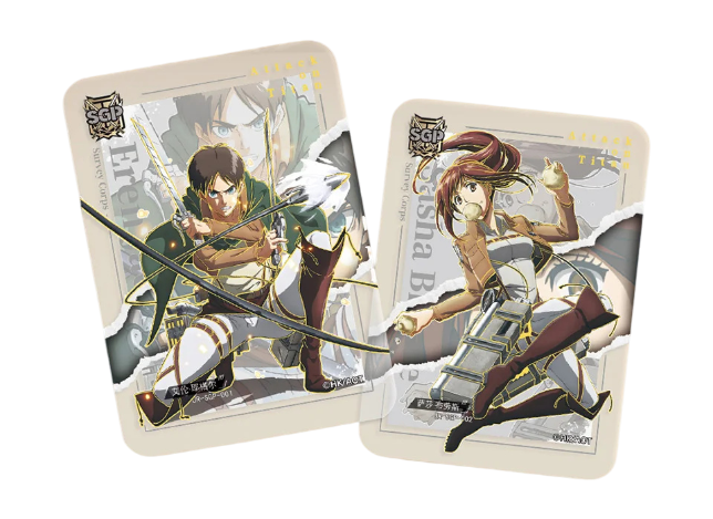 Attack On Titan Trading Cards Collection - Kabao