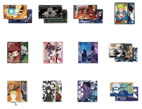 Naruto Youth Quadretti A6 | Set Card Naruto Collezionabili