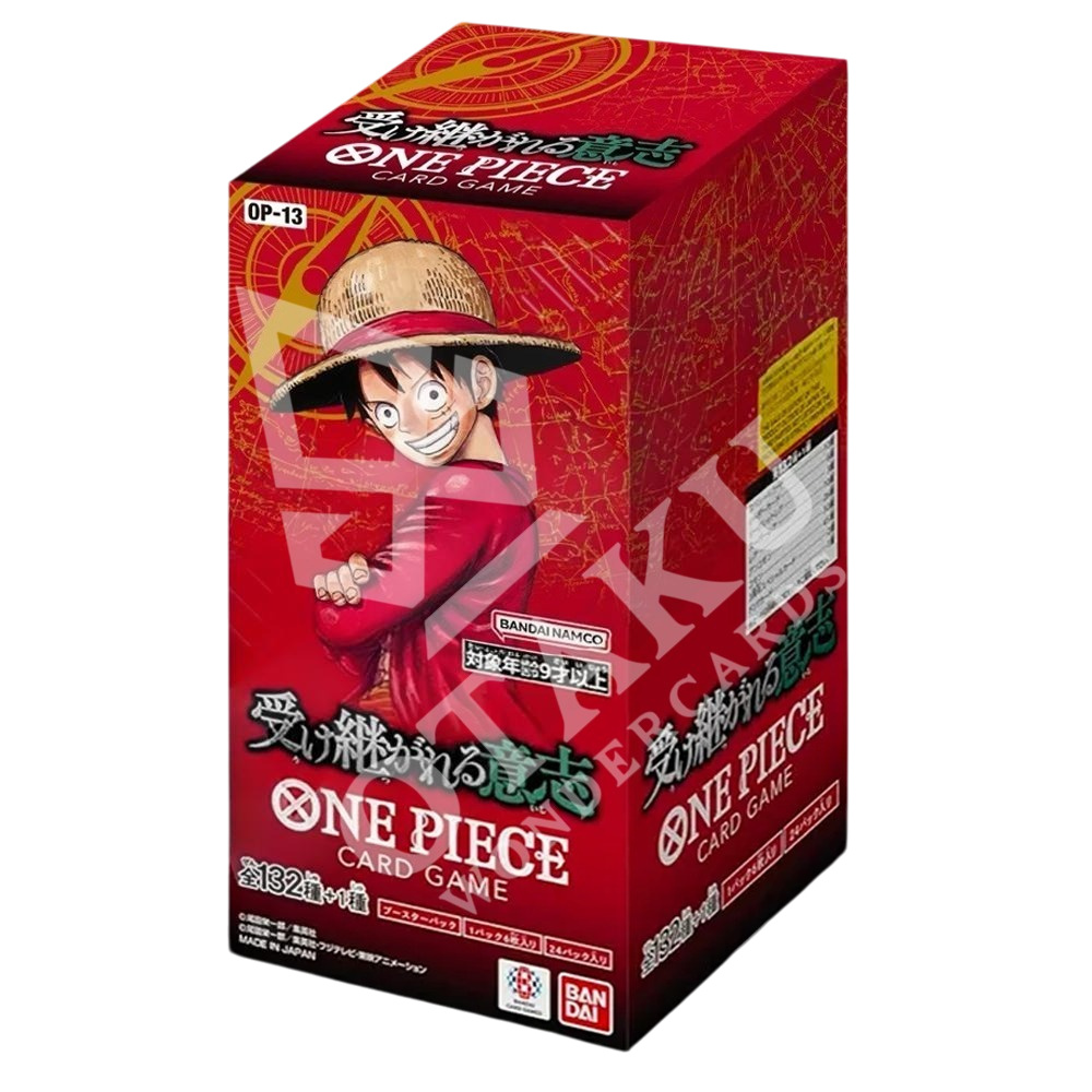 One Piece Card Game – Carrying On His Will OP-13 Box 24 Buste (JPN)