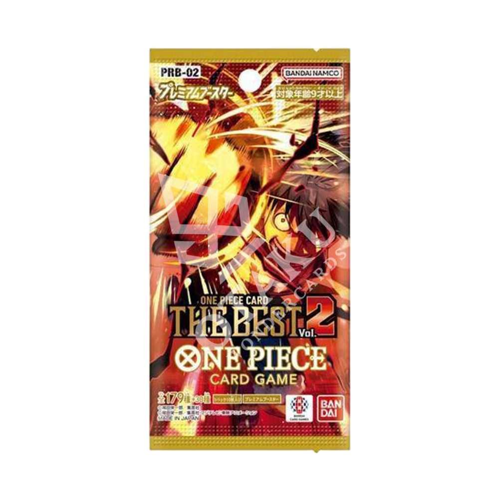 One Piece Card Game – Premium Booster PRB-02 Pack 10 Carte (JPN)